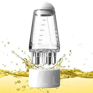 Votvy  Hair Oil Applicator Bottle – 6ml Hair Root Oil Applicator Roller Ball Mini Portable Hair Oil Massage Comb for Scalp Hair Growth Suitable for Various Liquids (1Pcs)