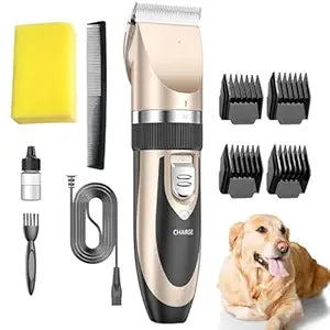 Votvy Electric Cat & Dog Trimmer | Professional Grooming Kit for Labrador, Shih Tzu, German Shepherd & Golden Retriever | Pet Hair Cutting Trimmer for Cats and Dogs | Quiet, Powerful, & Cordless