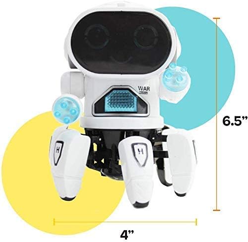 Votvy  Robot Pioneer Colorful Lights and Music All Direction Movement Dancing Robot Toys for Boys and Girls (Color as per Stock Availability)