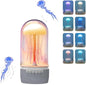 Votvy Jellyfish Speaker, Jellyfish Mood Lamp, Jellyfish Bluetooth Speaker lamp, Jellyfish Speaker Lamp, Color Changing LED, Stereo Surround Sound, Floating Jellyfish, Volume Control electric
