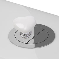Votvy  4 Pcs Toilet Tank Button, Love Heart Shaped Toilet Push Button, Toilet Tank Press Button For Toilet Cover Lifter Handle Flush, Portable Toilet Tank Lid for Women Long Nail(Multicolour)