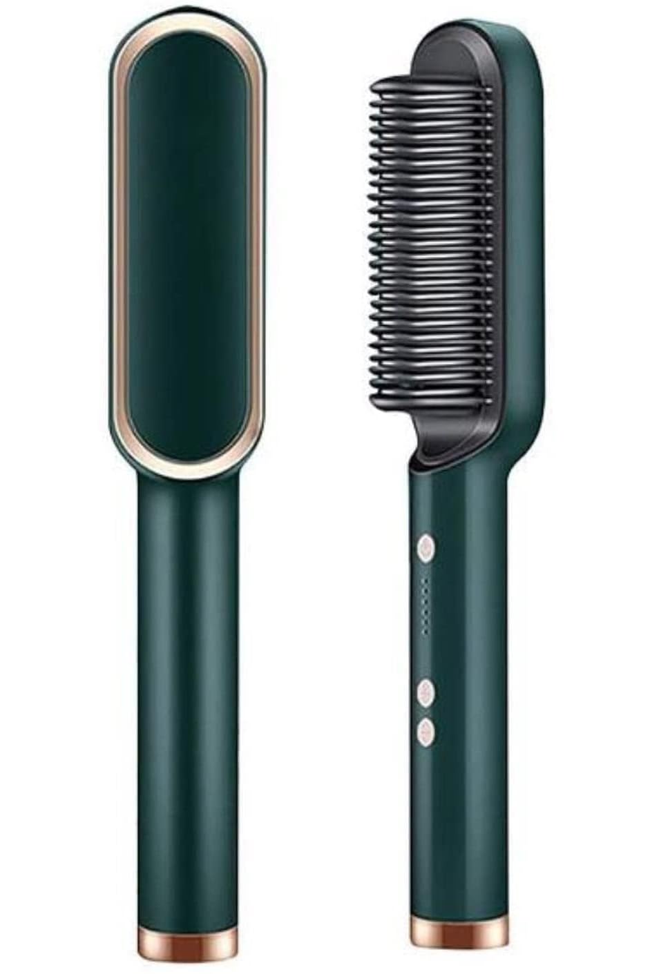 Votvy Hair Straightener Brush Comb for Women, Hair Styler Brush Straightening Iron, Straightener Machine PTC Heating Electric Comb Hair Straightening with 5 Temperature (Multicolored)