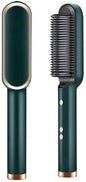 Votvy Hair Straightener Brush Comb for Women, Hair Styler Brush Straightening Iron, Straightener Machine PTC Heating Electric Comb Hair Straightening with 5 Temperature (Multicolored)