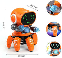 Votvy  Robot Pioneer Colorful Lights and Music All Direction Movement Dancing Robot Toys for Boys and Girls (Color as per Stock Availability)