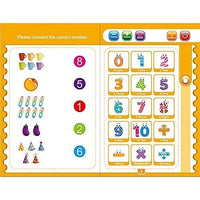 Votvy Intelligence Book Sound Book for Children, English Letters & Words Learning Book, Fun Educational Toys. Activities with Numbers, Shapes Learning Book for Toddlers
