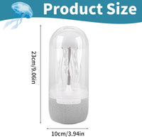 Votvy Jellyfish Speaker, Jellyfish Mood Lamp, Jellyfish Bluetooth Speaker lamp, Jellyfish Speaker Lamp, Color Changing LED, Stereo Surround Sound, Floating Jellyfish, Volume Control electric