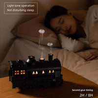 Votvy Train Essential Oil Diffuser Ultrasonic Cool Mist Aromatherapy Diffuser Humidifier with Auto Shut-Off and 2 Light 2 Mist Mode, Auto Shut-Off, for Large Room, Home, Office Hotel 300ml (Train)