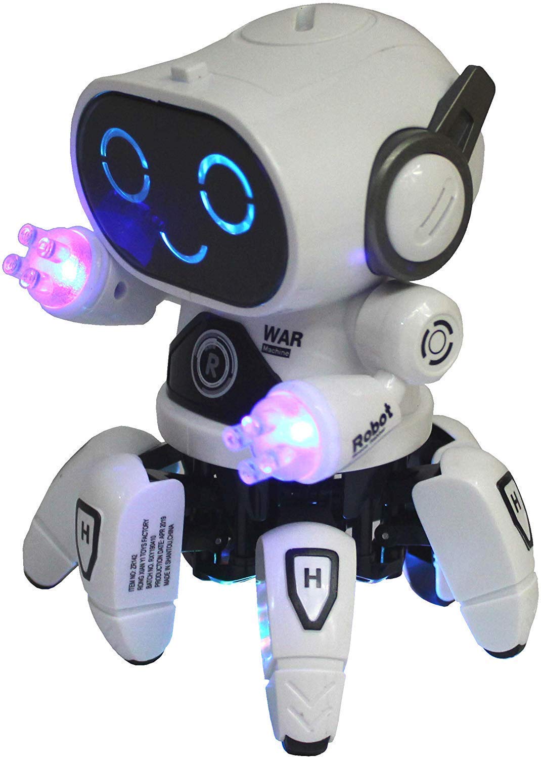Votvy  Robot Pioneer Colorful Lights and Music All Direction Movement Dancing Robot Toys for Boys and Girls (Color as per Stock Availability)