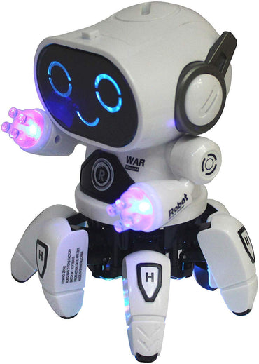Votvy  Robot Pioneer Colorful Lights and Music All Direction Movement Dancing Robot Toys for Boys and Girls (Color as per Stock Availability)