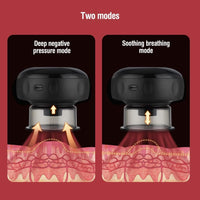 Votvy  Electric Cupping Therapy Set, Smart Suction Cup Massager Machine Cupping Gua Sha Scraping Device Handheld Back Massage Tool, for Helps Reduce Muscle Pain Better Blood Circulation