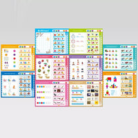 Votvy Intelligence Book Sound Book for Children, English Letters & Words Learning Book, Fun Educational Toys. Activities with Numbers, Shapes Learning Book for Toddlers
