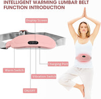 Votvy Heating Pad for Period Cramps, FSA HSA Eligible, Portable Menstrual Heating Pad, Period Pain Relief Heated Pad, Back or Belly Heating Belt, Gifts for Her Women Girl Friend Wife