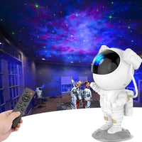 Votvy Star Projector, Astronaut Projector Galaxy, Children's Night Light with Nebula, 8 Modes, Remote Control and 360° Rotation Lamp Projector Galaxy Ceiling Bedroom, Gifts for Children and Adult