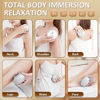 Votvy Scalp Massager Rechargeable Electric Head Kneading Massager, 3 Speed Modes, Handheld Portable Head Scratcher Massager for Hair Growth, Deep Clean & Stress Relax electric Head Massager Machine