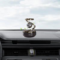 Votvy  Car Air Freshener Solar Energy Rotating Floating Planet Car Perfume Aromatherapy Diffuser Car Interior Decoration Accessories Diffuser for Car Office Home