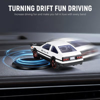 Votvy Mini Car Model Drifting AE86 Car Model with Self Adhesive Base, 2.95inches Alloy AE86 Car Model Initial D Car Dashboard Decor Car Charm Desk Decor Room Decor Birthday Gift