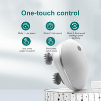 Votvy Scalp Massager Rechargeable Electric Head Kneading Massager, 3 Speed Modes, Handheld Portable Head Scratcher Massager for Hair Growth, Deep Clean & Stress Relax electric Head Massager Machine