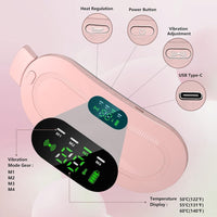 Votvy Heating Pad for Period Cramps, FSA HSA Eligible, Portable Menstrual Heating Pad, Period Pain Relief Heated Pad, Back or Belly Heating Belt, Gifts for Her Women Girl Friend Wife