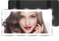 Votvy Led Car Sun Visor Vanity Mirror, Upgraded Car Mirror with Lights,Large Dimmable Light up Vanity Makeup Mirror for Car,Rechargeable Universal Rear View Mirror for Car Visor