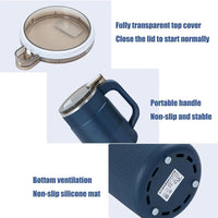 Votvy  Portable Electric Coffee Grinder Grinding Dry Herbs, Coffee, Stainless Steel Herbs spices Nuts Grain Coffee Grinder for Home