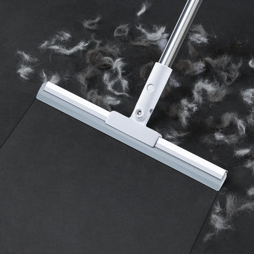 Votvy Silicone Aum Enterprise Multifunctional Magic Broom, Retractable And Adjustable Broom For Flat Floor, 180 Degree Rotatable Wiper, Detachable Indoor Scraping Wiper Brush. (Floor Brush)