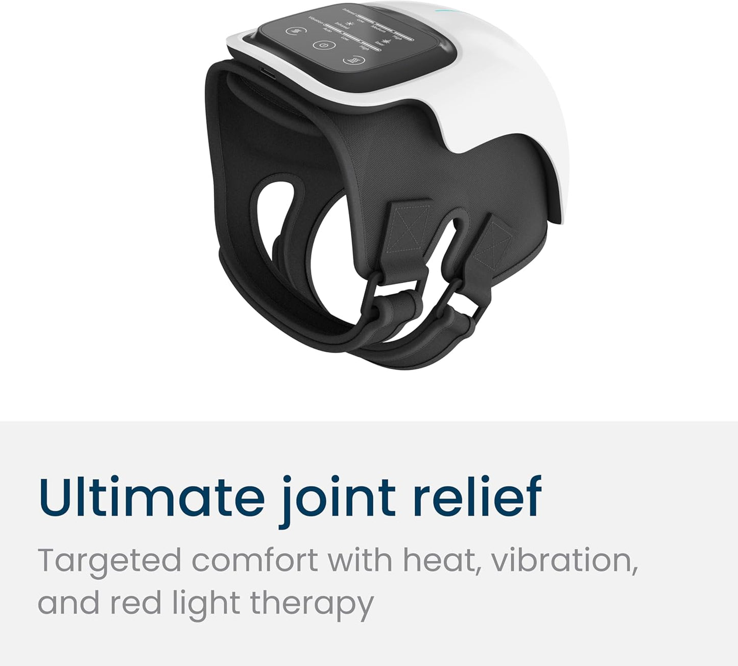 Votvy  Knee Massager Joint Pain Relief with Red Light Heat Massage Therapy