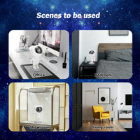 Votvy Star Projector, Astronaut Projector Galaxy, Children's Night Light with Nebula, 8 Modes, Remote Control and 360° Rotation Lamp Projector Galaxy Ceiling Bedroom, Gifts for Children and Adult