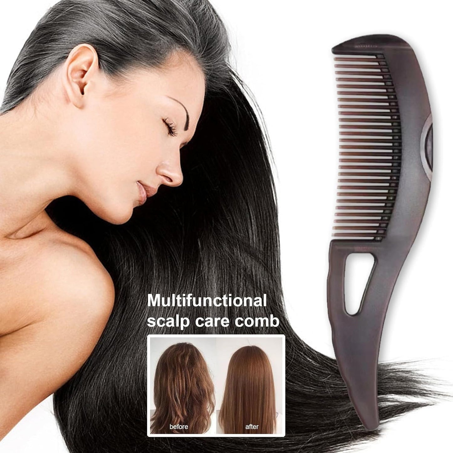 Votvy Hair for Women, Wet Hair Brush comb , Kanghi for Hair Growth, Anti-Dandruff and Scalp Oil Anti-Dandruff Massager Comb, Dandruff Comb, Bristles Easily Take Away the Dandruff Painless for Men.