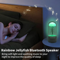 Votvy Jellyfish Speaker, Jellyfish Mood Lamp, Jellyfish Bluetooth Speaker lamp, Jellyfish Speaker Lamp, Color Changing LED, Stereo Surround Sound, Floating Jellyfish, Volume Control electric