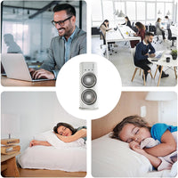Votvy Electric Double Ended Spray Fan, Cold Air Fan, 2025 New 3 Gears USB Rechargeable Oscillating fan with LED Light Cooler Fan, Touch & Remote Control, 280ml Water Tank, Ice Filling Fan