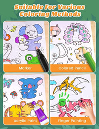Votvy  Children's Drawing Roll, Coloring Paper Roll for Kids, 30 * 300 Cms DIY Painting Drawing Paper Roll, Kids Art Roll, Early Educational Toys for Kids