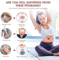 Votvy Heating Pad for Period Cramps, FSA HSA Eligible, Portable Menstrual Heating Pad, Period Pain Relief Heated Pad, Back or Belly Heating Belt, Gifts for Her Women Girl Friend Wife