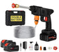 Votvy  Car Washer High Pressure Gun  Cordless Portable Wireless Pressure Washer Gun 48V 12000mah High Pressure Water Gun for Car Wash Bike Washing Cleaning| Adjustable Nozzle and 5M Hose Pipe