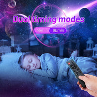 Votvy Star Projector, Astronaut Projector Galaxy, Children's Night Light with Nebula, 8 Modes, Remote Control and 360° Rotation Lamp Projector Galaxy Ceiling Bedroom, Gifts for Children and Adult