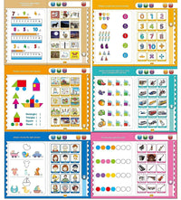 Votvy Intelligence Book Sound Book for Children, English Letters & Words Learning Book, Fun Educational Toys. Activities with Numbers, Shapes Learning Book for Toddlers