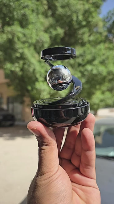 Votvy  Car Air Freshener Solar Energy Rotating Floating Planet Car Perfume Aromatherapy Diffuser Car Interior Decoration Accessories Diffuser for Car Office Home